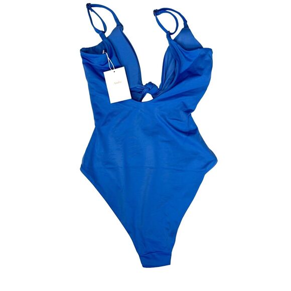 Andie Swim The Santorini One Piece Compressive Minimalist Horizon Blue NWT Small - Picture 6 of 8